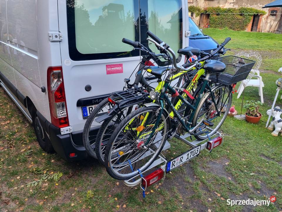 Bagażnik Rowerowy EUFAB na Hak Uchylny 3 Rowery dolnośląskie Dzierżoniów