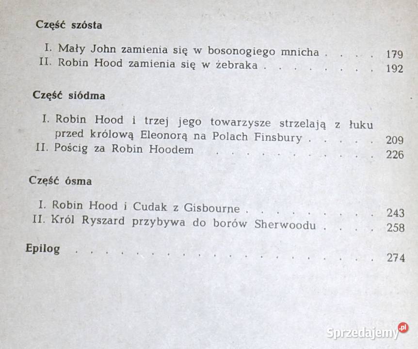Wesołe przygody Robin Hooda Howard Pyle Rok wydania 1988 Chełm