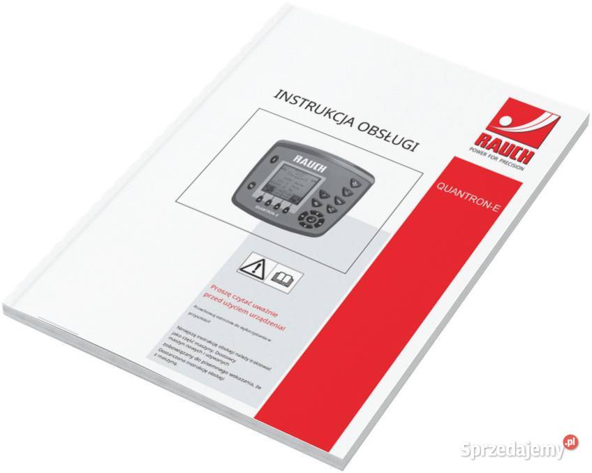 Quantron E Instrukcja obsługi sterownik E2 Kuhn Pozostałe wielkopolskie