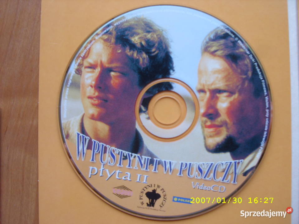 Film na VCD W PUSTYNI I W PUSZCZY 2 CD 2 płyty Wołów sprzedam