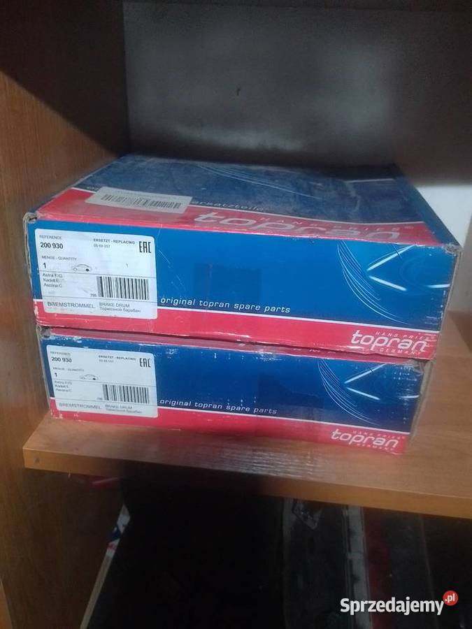 Bębny hamulcowe Opel Ascona Kadett E Astra G Wągrowiec