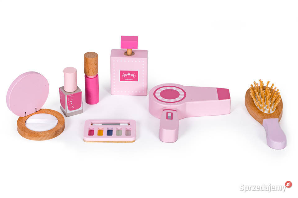 Toaletka dziecięca zabawkowa duża z lustrem Meble Smogorzów