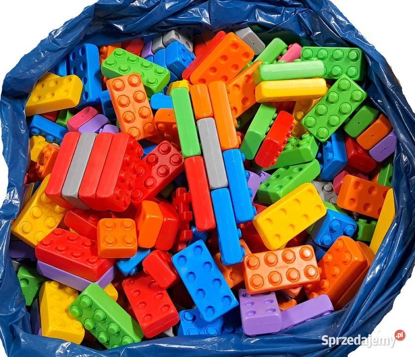 Klocki budowlane cegły Marioinex Junior duży pomorskie Pszczółki