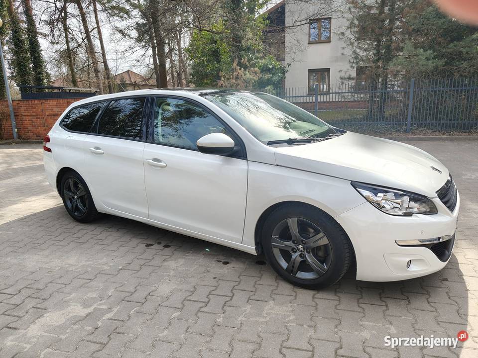 Peugeot 308 HDI 2015 Skóry Hak Panorama mazowieckie Milanówek