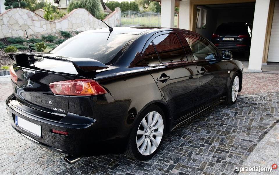 Mitsubishi Lancer NAVIXENONSKÓRA czarny Bochnia