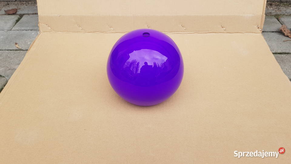 Klosz szklany KULA KULKA FIOLET POŁYSK 15 h13 Warszawa