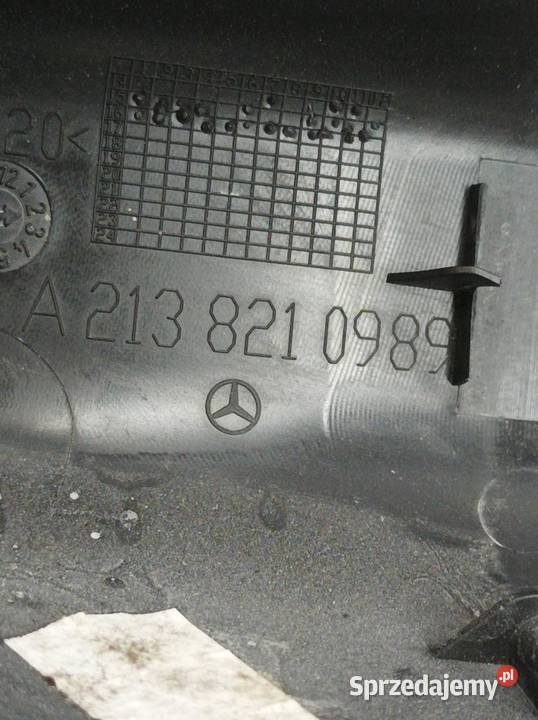 OSŁONA BAGAŻNIKA ZAWIASÓW SEDAN KPL MercedesBenz