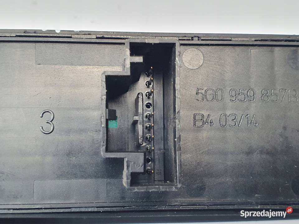 PANEL STEROWANIA SZYB Szybami VW Golf VII