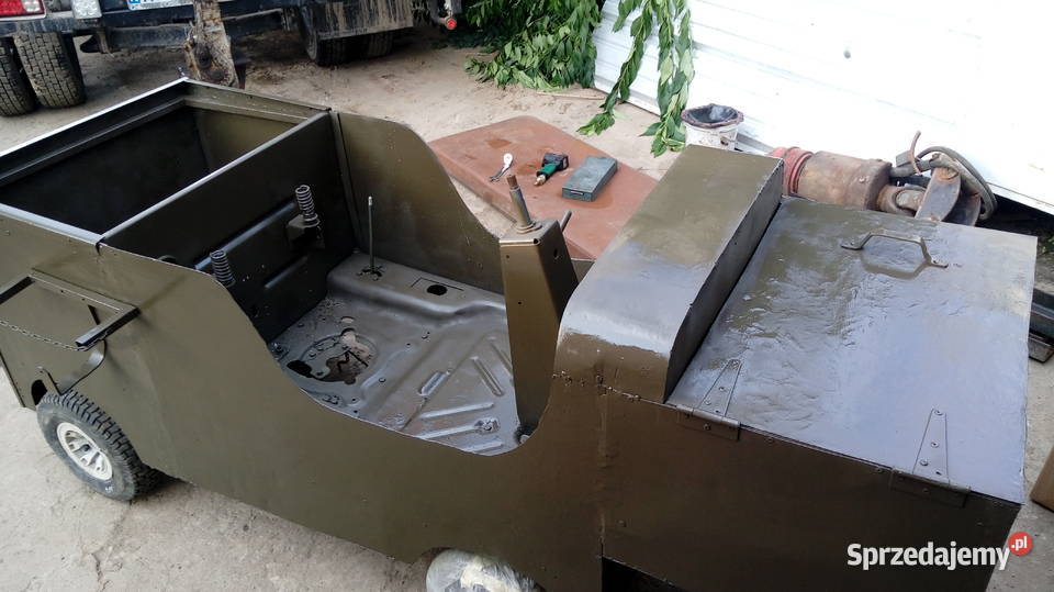 Mini jeep willys spalinowy projekt do warmińsko-mazurskie