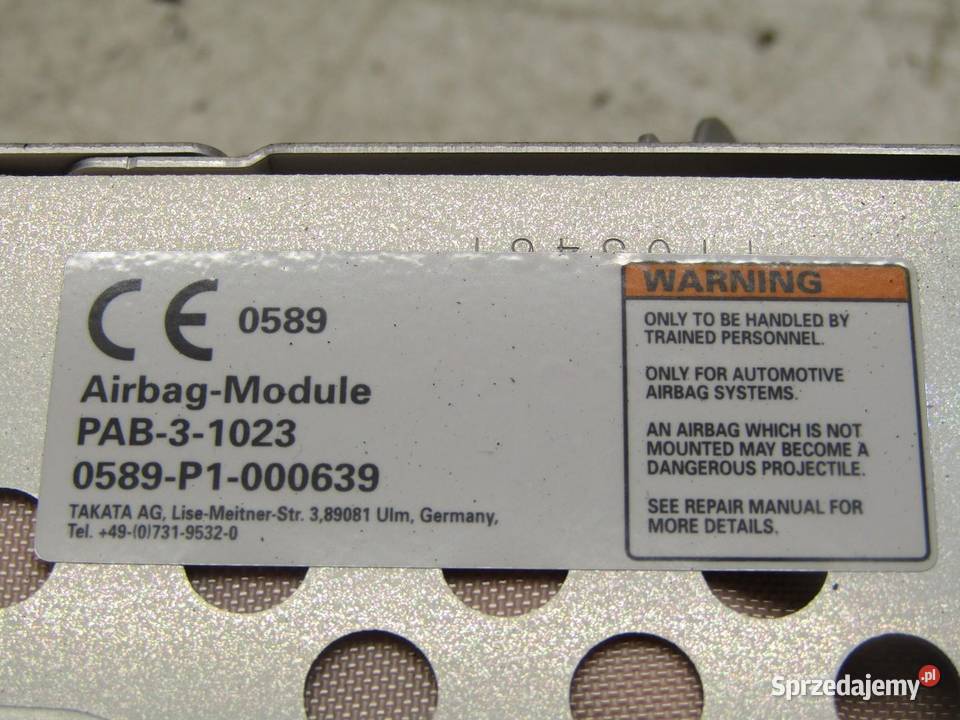 PODUSZKA POWIETRZNA AIRBAG PASAŻERA HONDA JAZZ