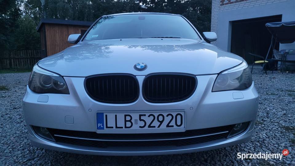 Bmw seria 5 e60 525d 197 2007r sedan automat skórzana tapicerka Lubartów