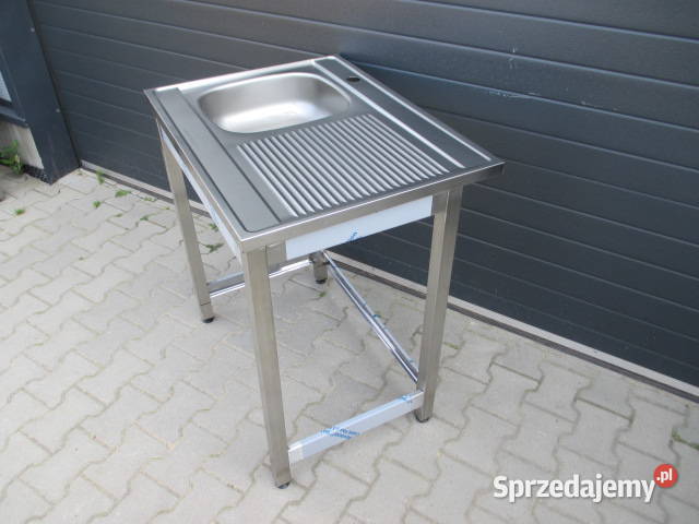 Zlew Gastronomiczny 1 Komorowy Z Półką 806085 wielkopolskie Ostrów Wielkopolski sprzedam