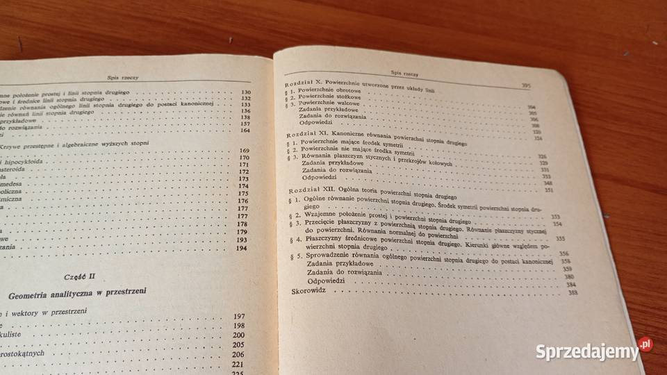 Geometria analityczna w zadaniach Edward Kącki miękka sprzedam
