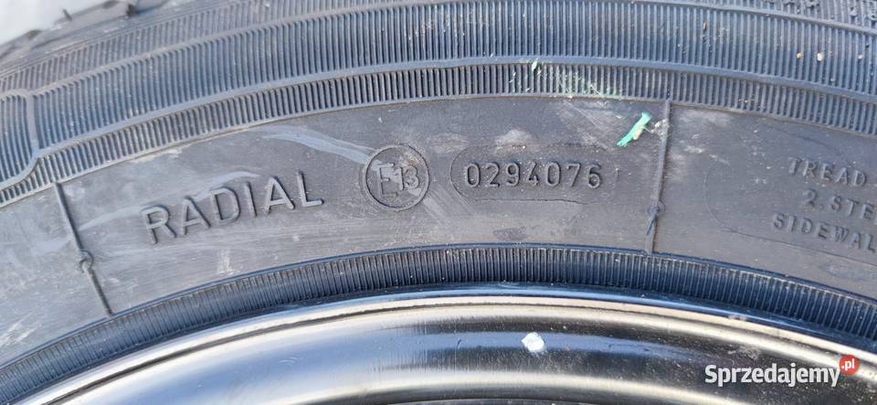 Felga 55x14 z oponą nieużywaną Goodyear GT2 Sochaczew