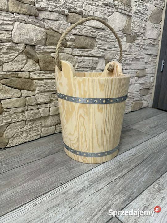 Wiaderko Drewniane Ozdobne Ogrodowe Do Studni Dębica
