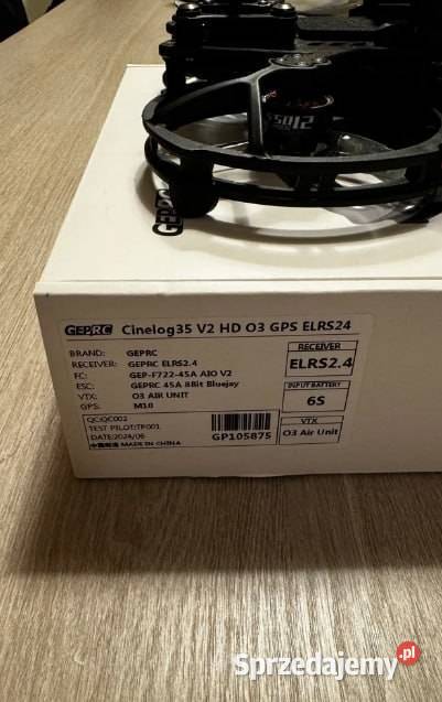 GEPRC Cinelog 35 v2 HD O3 GPS ELRS24 Warszawa