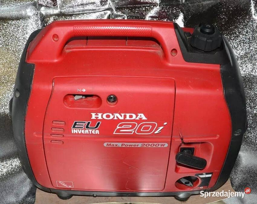 Agregat prądotwórczy Honda EU20i Agregaty prądotwórcze mazowieckie Warszawa sprzedam