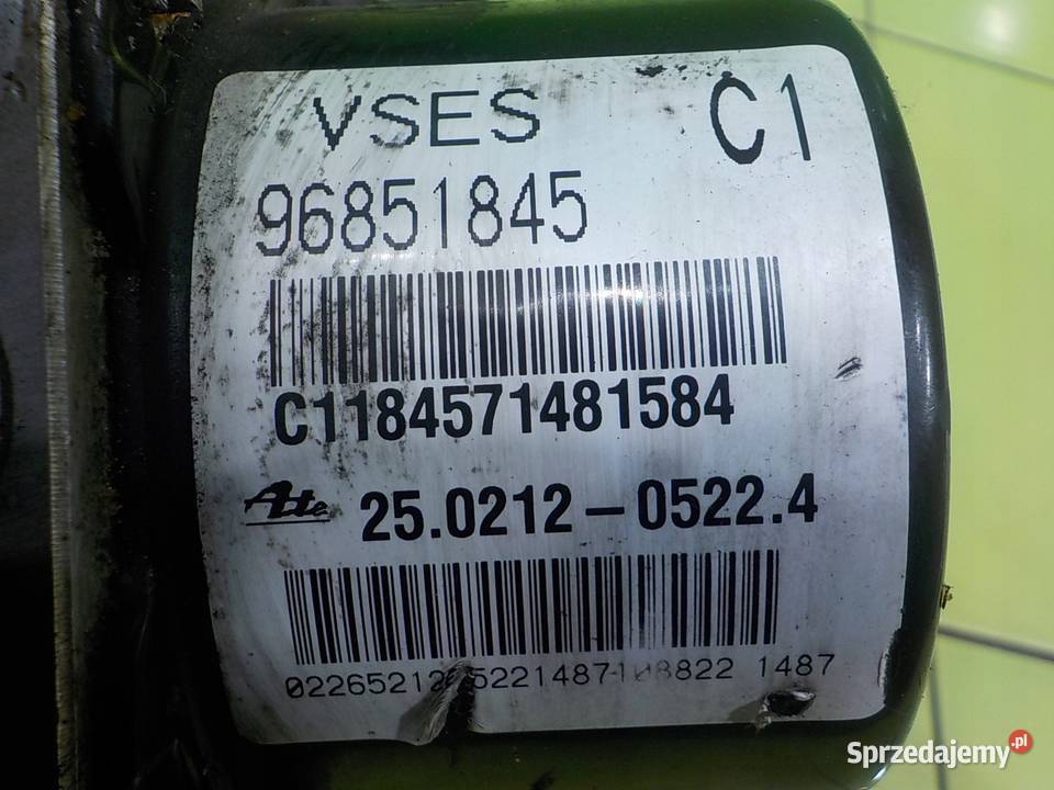 CHEVROLET CAPTIVA 20 VCDI 08r 5D pompa ABS Suków