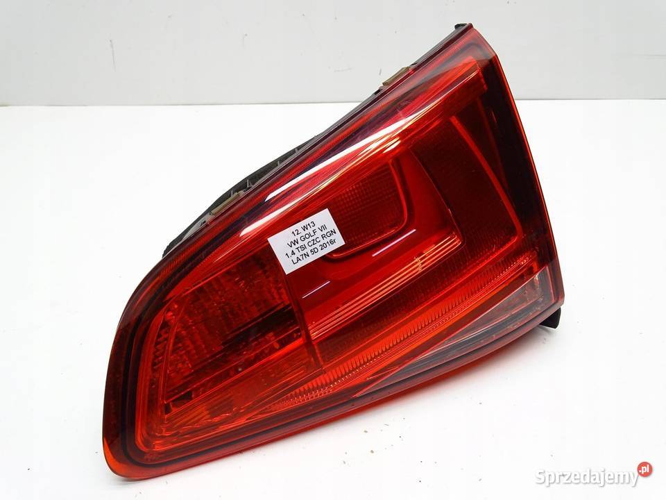 LAMPA PRAWY TYŁ TYLNA W KLAPE VW GOLF VII 5D