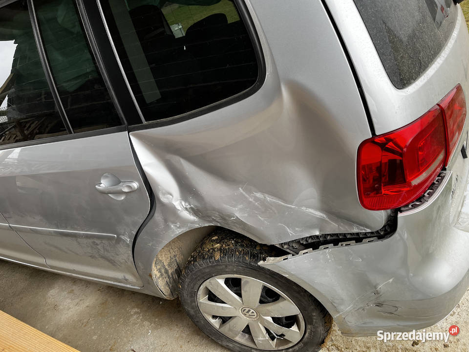 VW Touran 20 Tdi 7os navi uszkodzony Pilzno