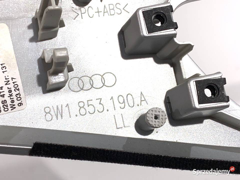 LISTWY DEKOR AUDI A4 B9 8W1853190A Kombi