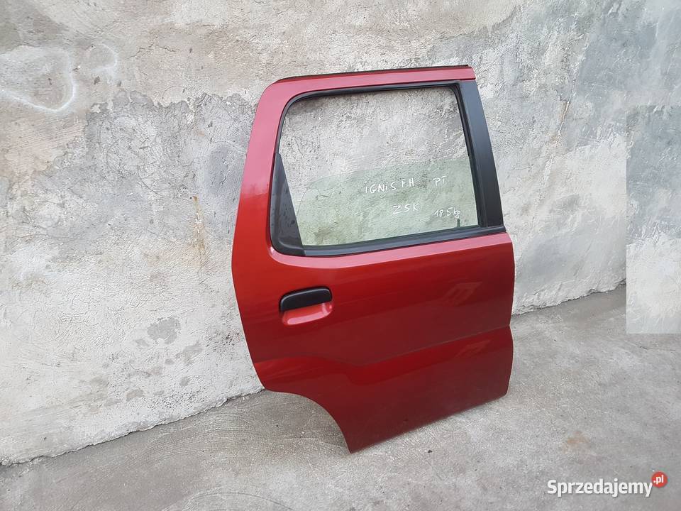 Suzuki Ignis FH 0003 drzwi przód bordowy Z5K dolnośląskie Legnica