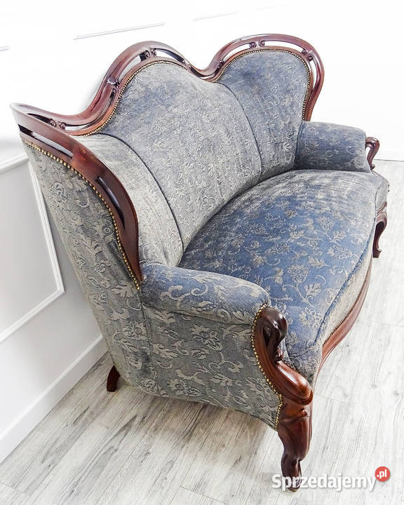 Antyk KOMPLET MEBLI do SALONU FILIP Lata 50 Sofa Kalisz