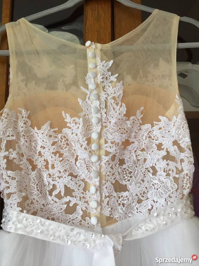 Suknia ślubna liniaA cywilny 36 S 38 M 40 L 42 Jelenia Góra