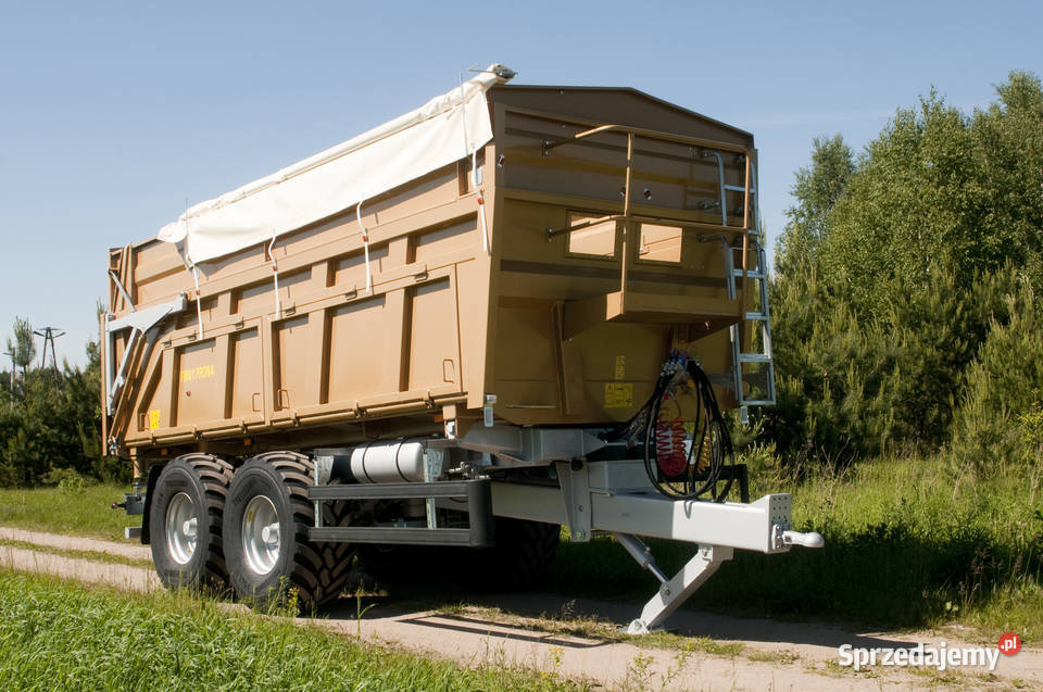 Przyczepa rolnicza skorupowa tandem Pronar Przyczepy rolnicze Rogóźno