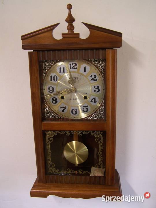 Zegar ścienny mechaniczny JUPITER 31 Day sprawny Koszalin
