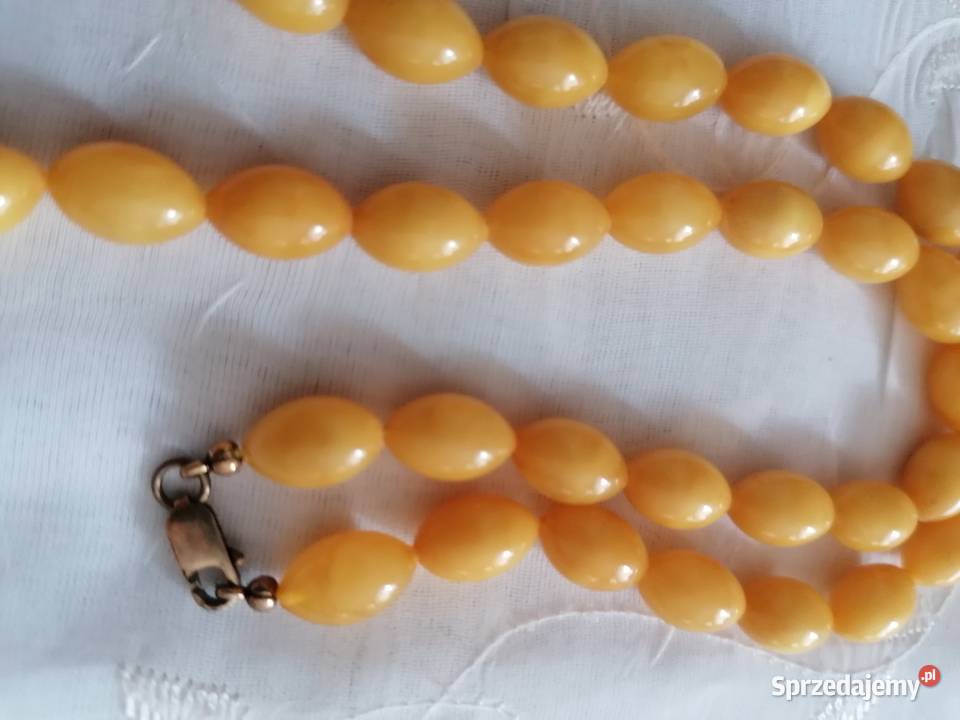 Naszyjnik Bursztyn oliwki Białystok