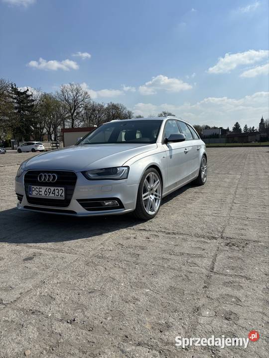 Audi a4b8 lift bogato wyposażona 20TDI 177 koni Książ Wielkopolski
