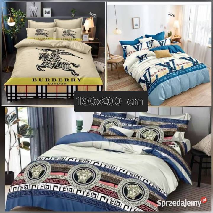Komplet pościeli 160x200 hermes BURBERRY Louis Komplety pościeli Gdańsk