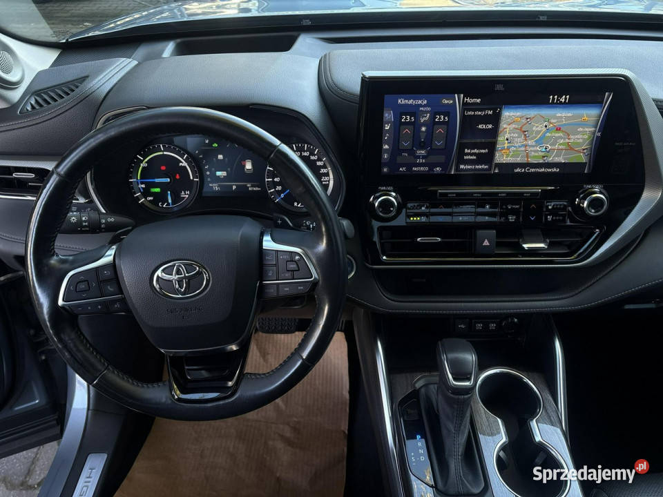 Toyota Highlander 25 HSD EXECUTIVE SKYVIEW HEAD przyciemniane szyby Warszawa