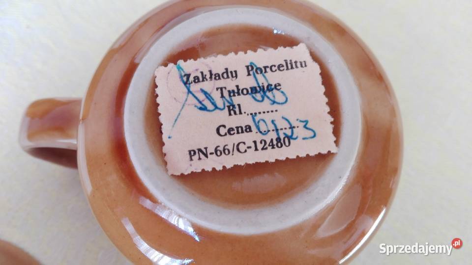 Serwis kawowy 6os Bartek Nowy porcelit Tułowice podlaskie Białystok