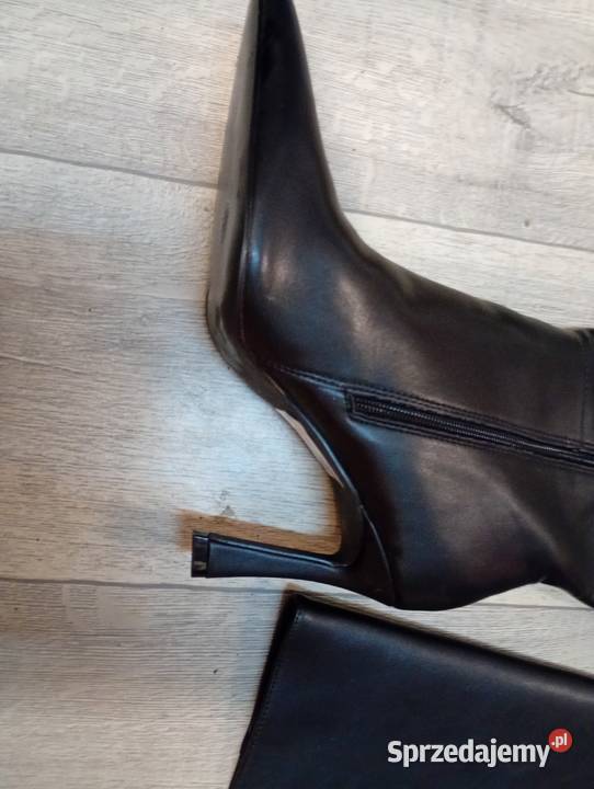 40 ASOS Design czarne Kozaki szpilki wieczorowe Kozaki Moda i Styl