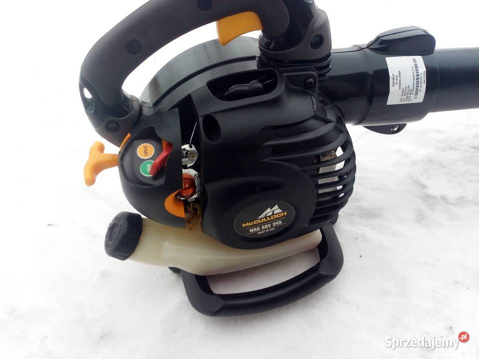 Dmuchawa spalinowa Mcculloch GBV 345 świętokrzyskie Opatów sprzedam