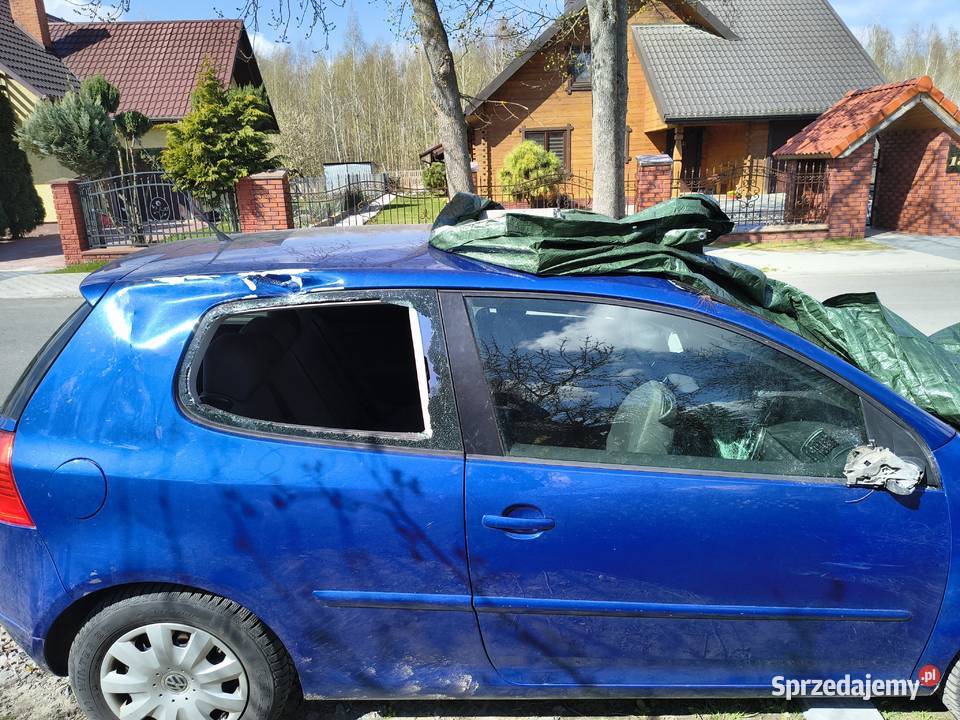 Golf V uszkodzony lubelskie