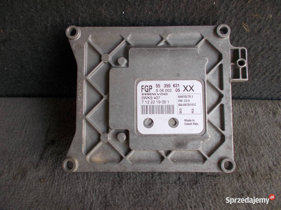 opel VECTRA C 18 16V komputer sterownik silnika Zamość sprzedam