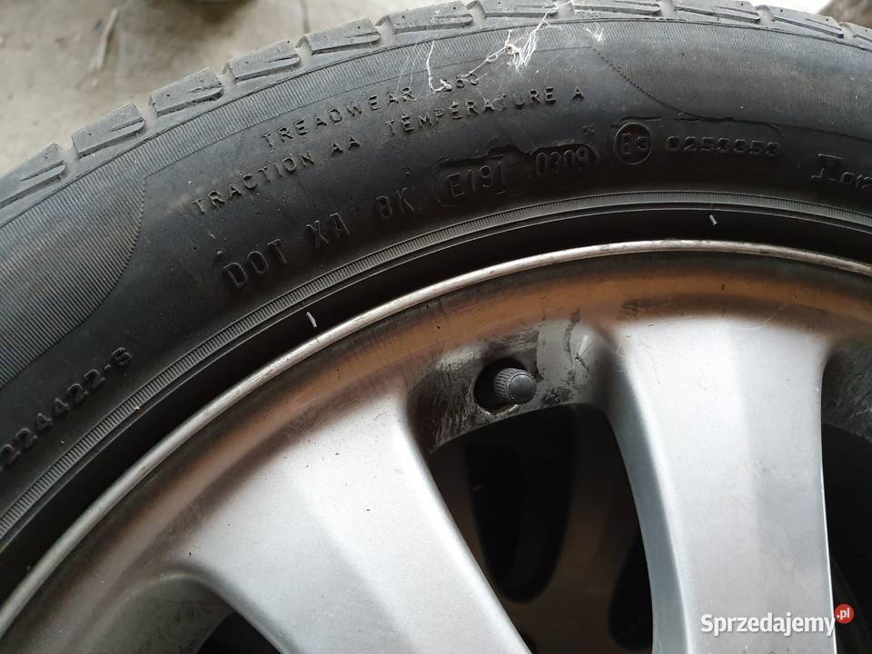 Koła kompletne Mercedes 2055516 ET 46 ALU Świdnik