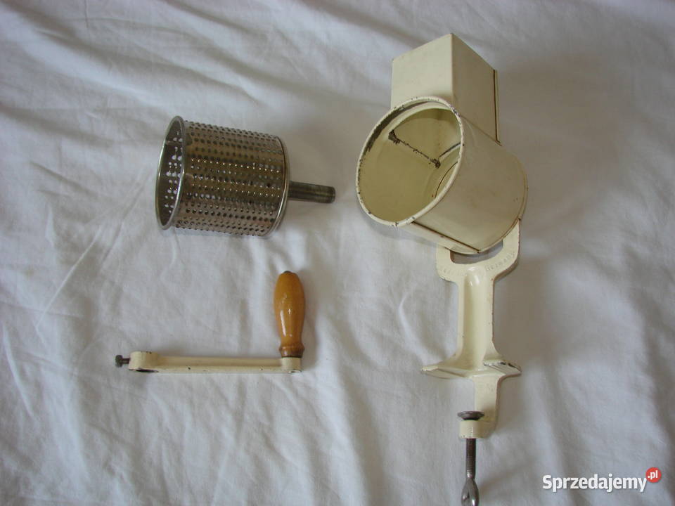 ZASSENHAUS stara stołowa tarka obrotowa Pruszcz Gdański