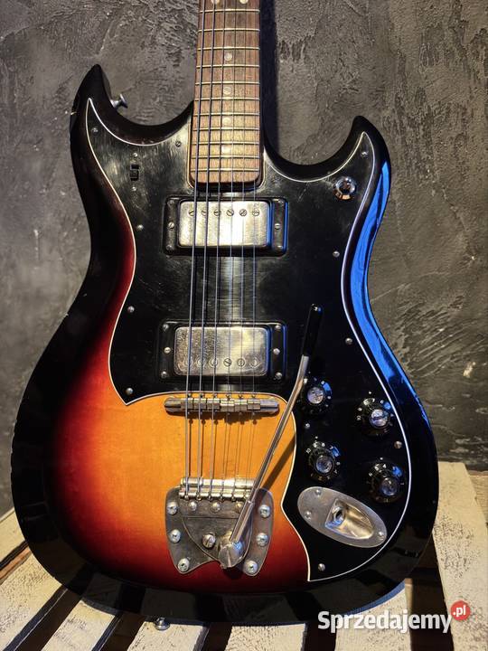 Hagstrom Hll Vintage made in sweden Kultura i Rozrywka Cieszyn