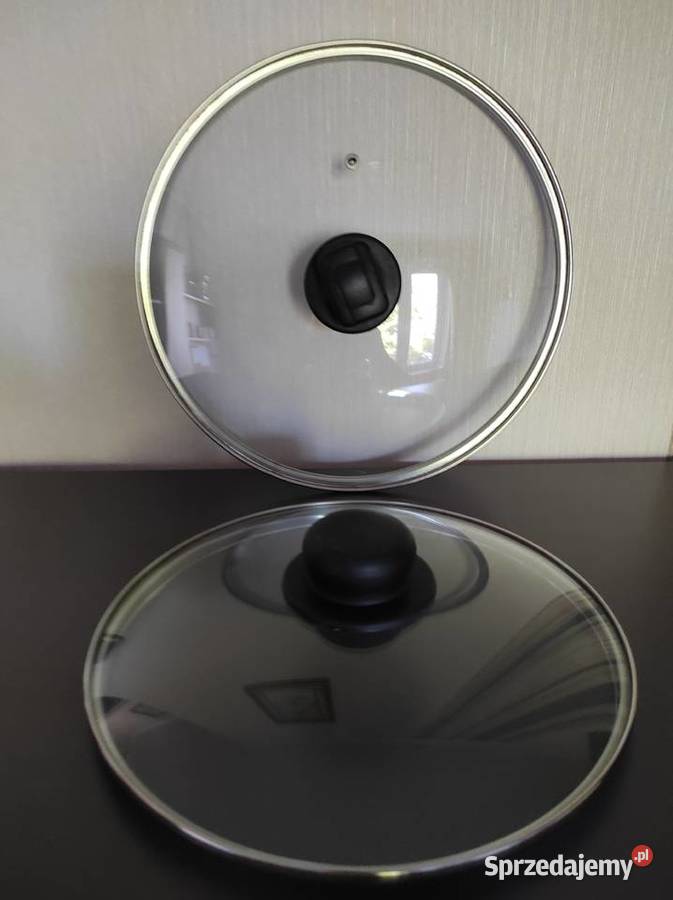 Pokrywki szklane żaroodporne 2 Warpechy Stare