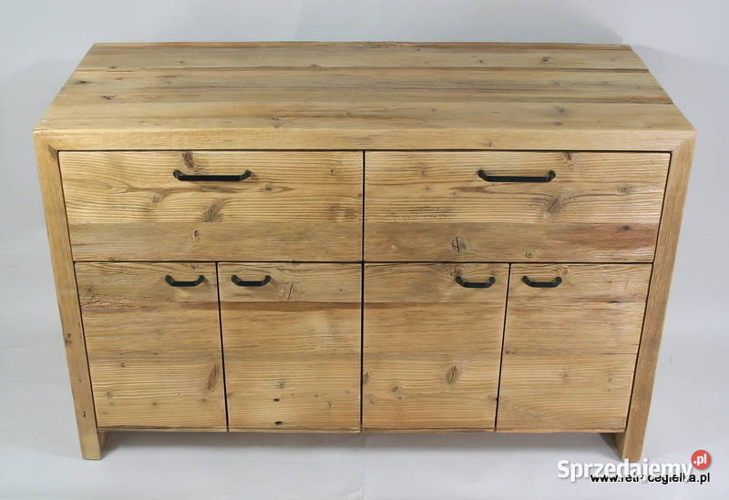 Szafka łazienkowa stare drewno kontynuacja Słupno
