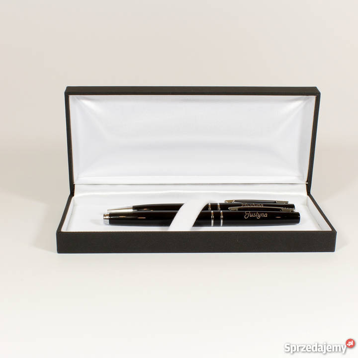 Zestaw pióro i długopis w eleganckim etui z Malbork