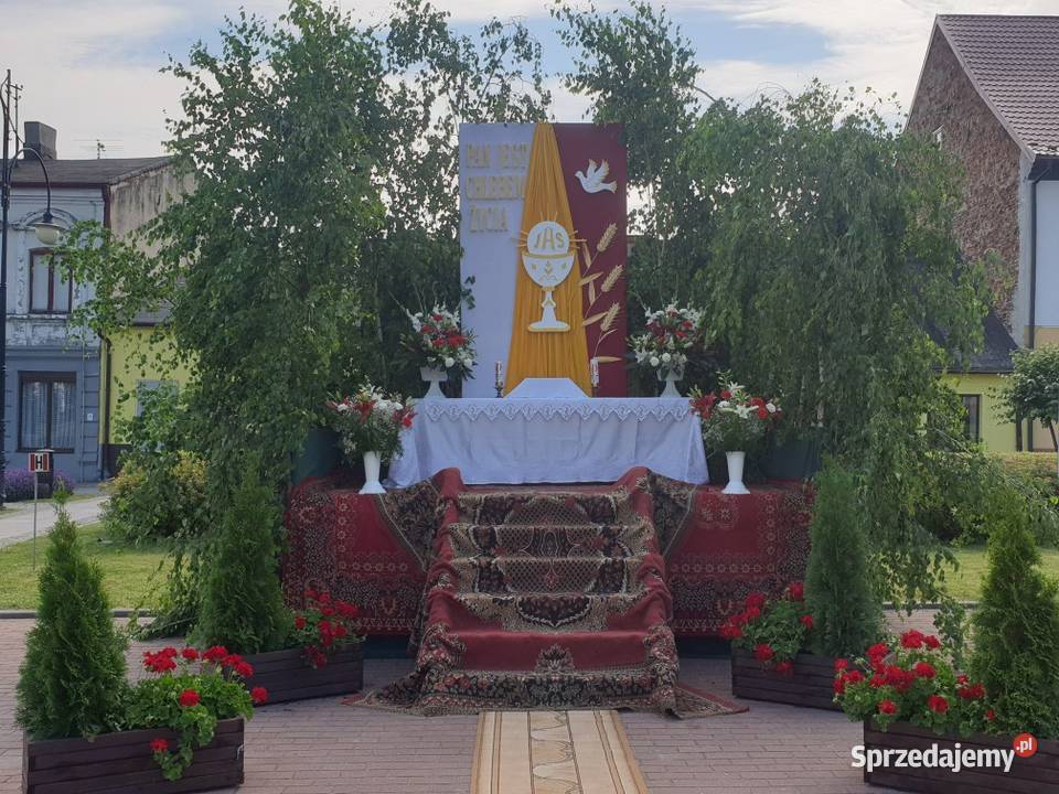 Kielich dekoracja Pierwsza Komunia ołtarz Boże Dobrzyca sprzedam