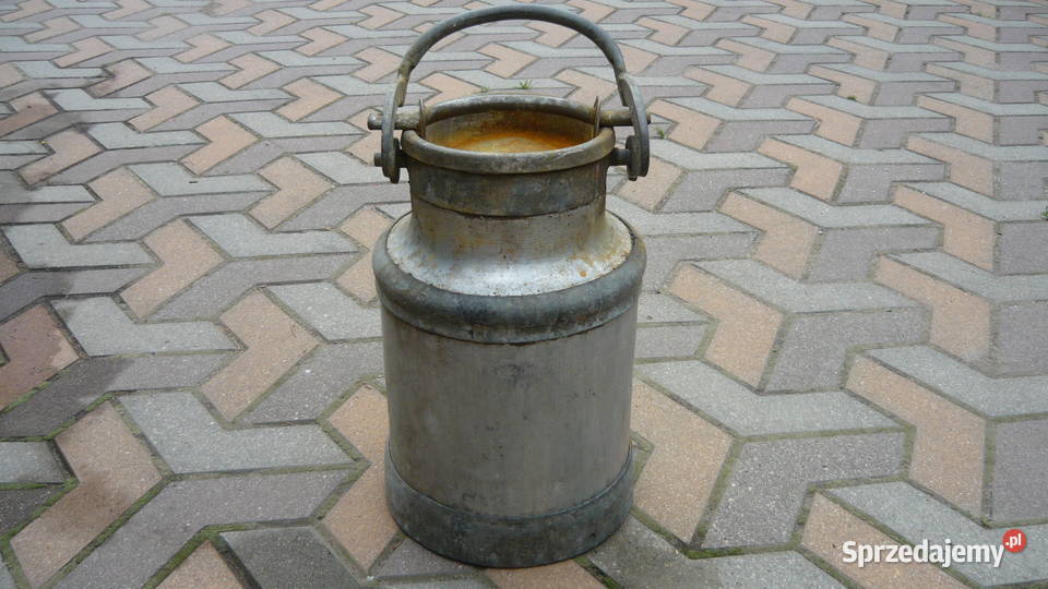 Kanka 10 l aluminiowa konwia do mleka konew Sokółka