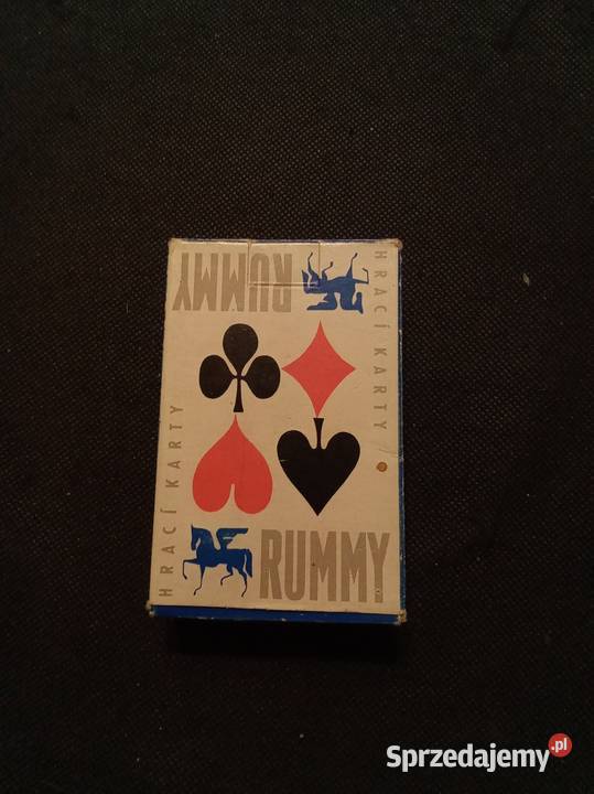 Stare karty Czechosłowacja rummy mazowieckie Warszawa