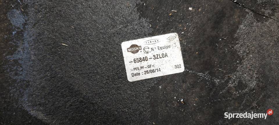 WYGŁUSZENIE MASKI KORKI NISSAN PULSAR 1418 osobowe Międzychód