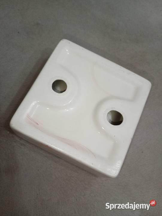popielniczka ceramiczna biała 10x10 nowa Szczecin